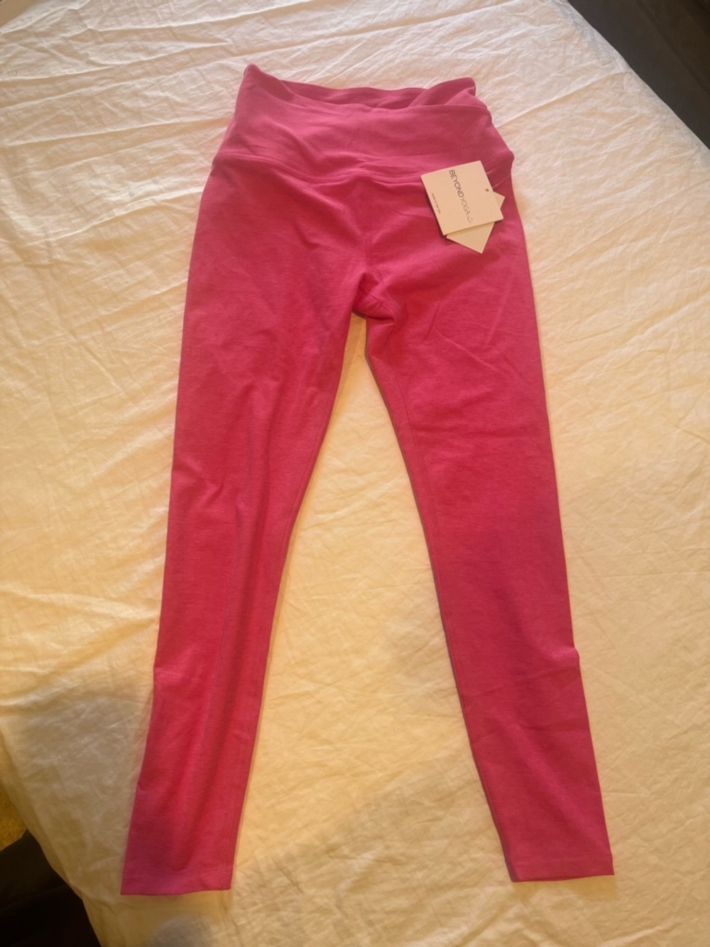Beyond Yoga Kids Hot Pink Leggings